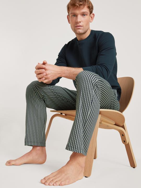 Image du produit Calida Pantalon Loungewear "RMX Sleep Enjoy" vert (S)