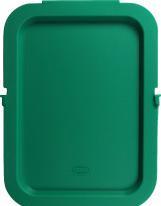 Actual product image Tontarelli moda bin with handle 24l green/black (24 l)