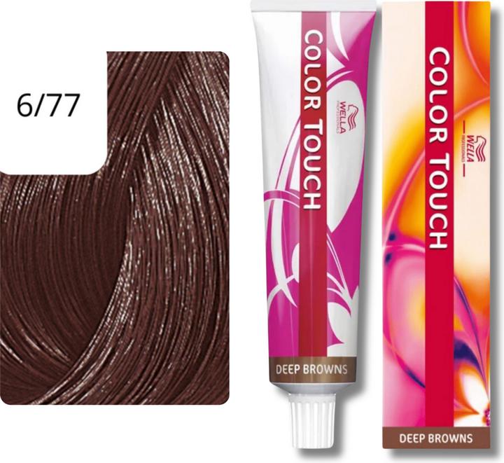 Produktbild Wella Color Touch Deep Browns (6/77 dunkelblond braun-intensiv)