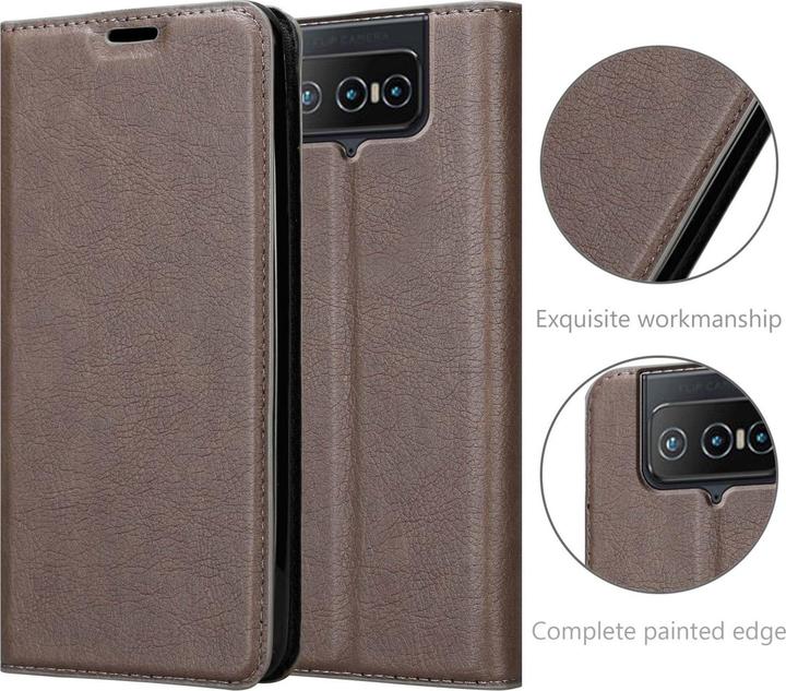 Immagine prodotto Cadorabo Libro Invis. Coperchio magnetico (Asus Zenfone 8 Flip)