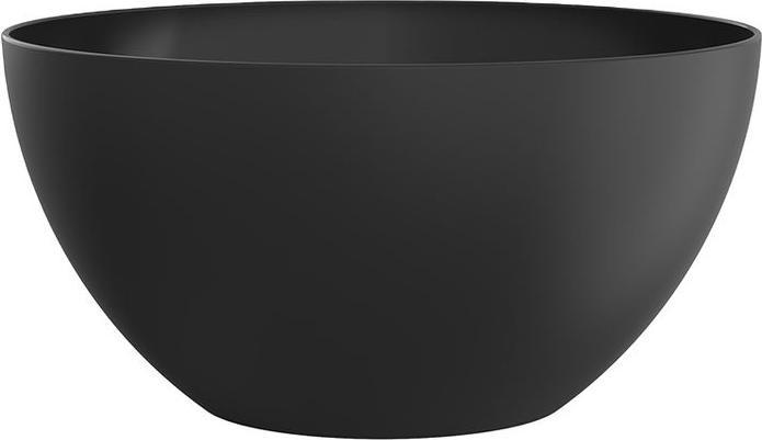 Produktbild Rotho Schüssel 23 cm, 3 l ECO CARUBA - Holzkohle schwarz gedeckt (3 l)