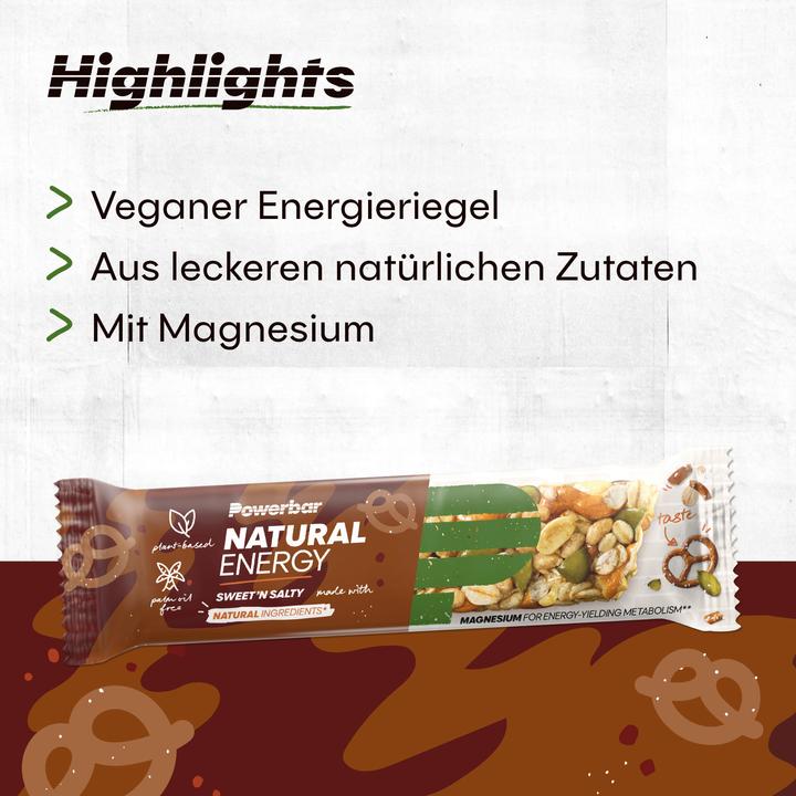 Produktbild Powerbar Natural Energy Cereal (Sweet'n Salty Seeds & Pretzels, 18 Stk., 720 g)