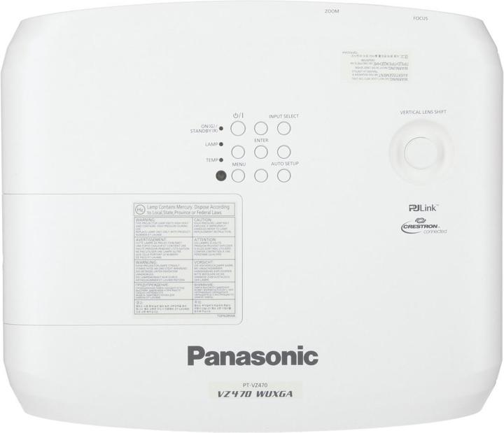Produktbild Panasonic Pt-Vz470aj (WUXGA, 4400 lm, 1.09 - 1.77:1)