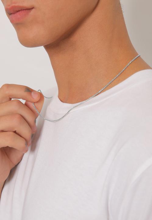 Immagine prodotto Kuzzoi Catena di base, Chunky (Argento 925, 55 cm)