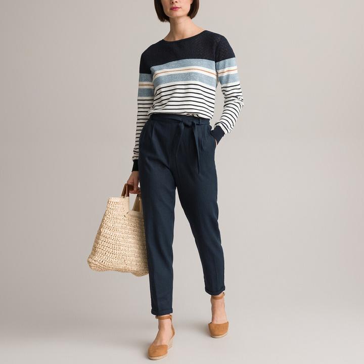 Actual product image Anne Weyburn Joggpants with belt (Frequency band 38 (2600 MHz))