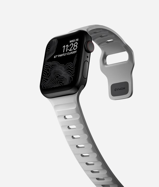 Immagine prodotto Nomad Sport Strap V2 40mm/38mm Lunar Gray (40 mm, Materiale sintetico)
