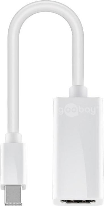 Actual product image Goobay Mini DisplayPort — HDMI (Typ A) (Mini DP, 20 cm)