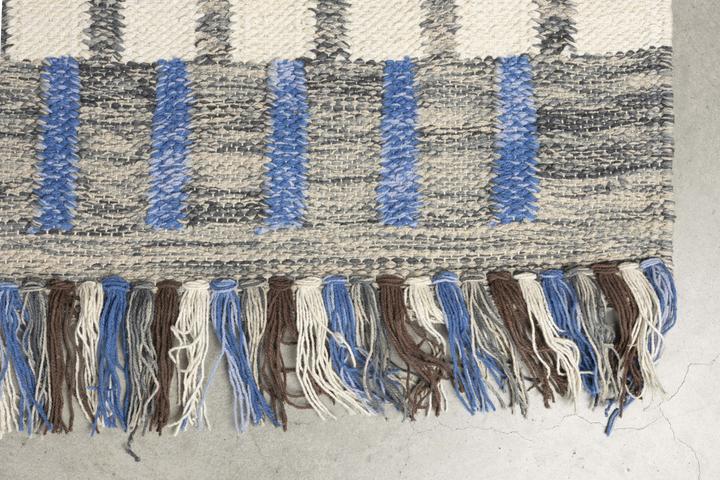 Actual product image Dutchbone Hampton Carpet 200x300 Blue (200 x 300 cm)