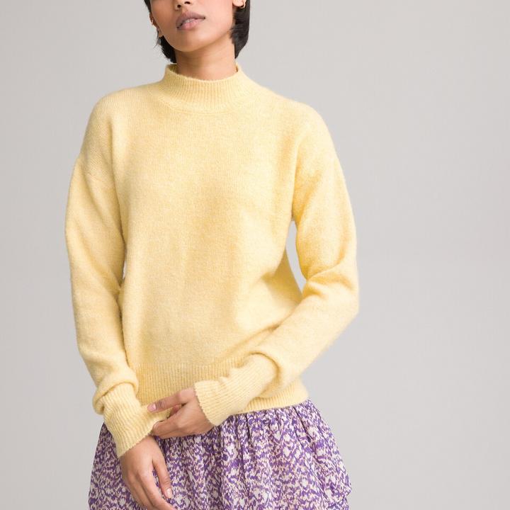 Produktbild La Redoute Collections Pullover mit Stehkragen (S)