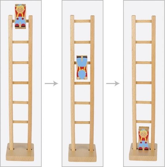 Produktbild Goki Klettermax Climbi auf der Leiter