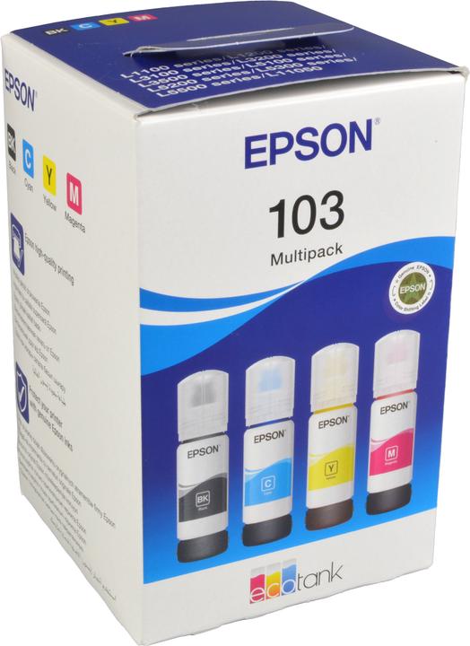 Immagine prodotto Epson Inchiostro/103 EcoTank CMYK (M, C, Y, FC)