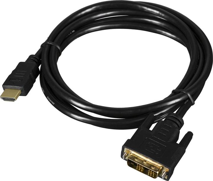 Actual product image Lanberg Cable CA-HDDV-10CC-0018-BK (HDMI M (1.80 m, HDMI)