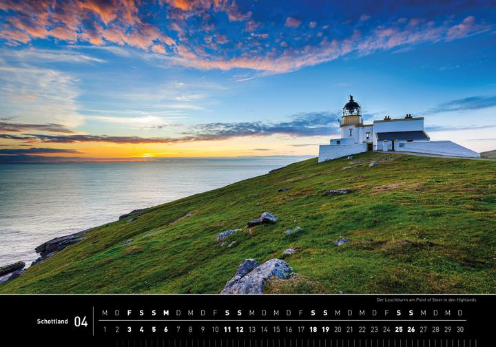 Produktbild Schottland Premiumkalender 2026 (50 x 35 cm, Harter Einband, Deutsch)