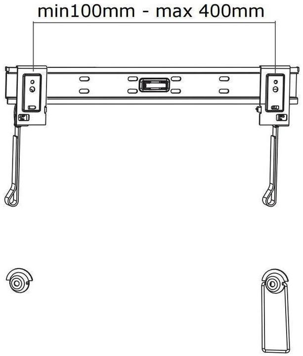 Produktbild Neomounts Plasma-W840 (Wand, 50", 50 kg)