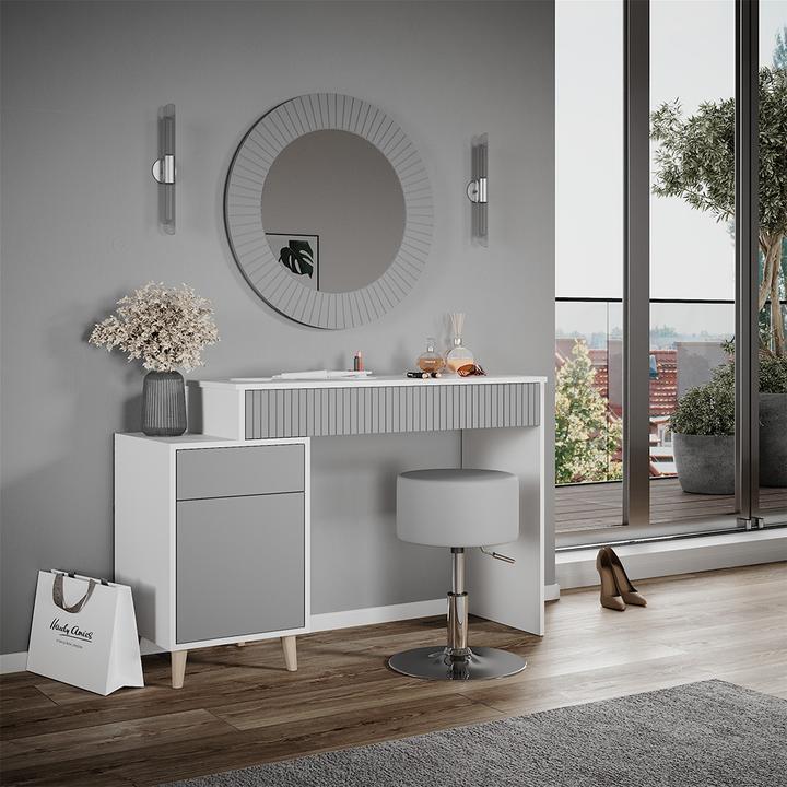 Produktbild Vicco Arles mit Hocker (120 x 77 x 40 cm)
