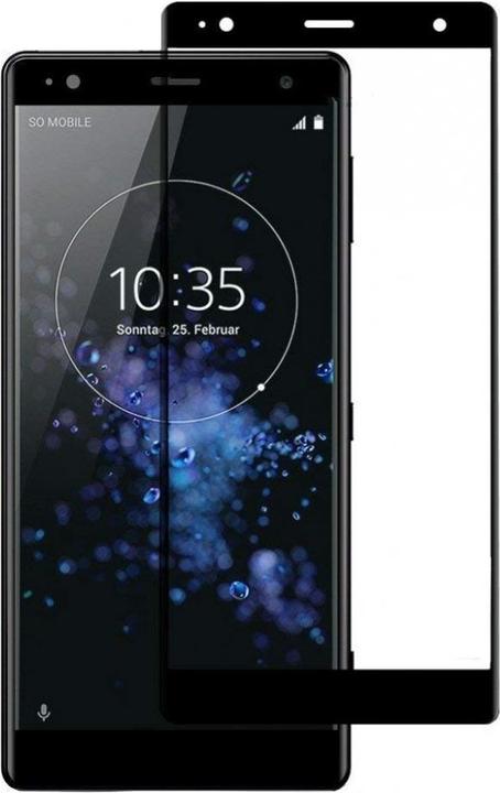 Actual product image Screenguard Sony Xperia XZ2 Premium Full Screen Protective Glass Film 2.5D 9H (1 Piece, Sony Xperia XZ2 Premium)