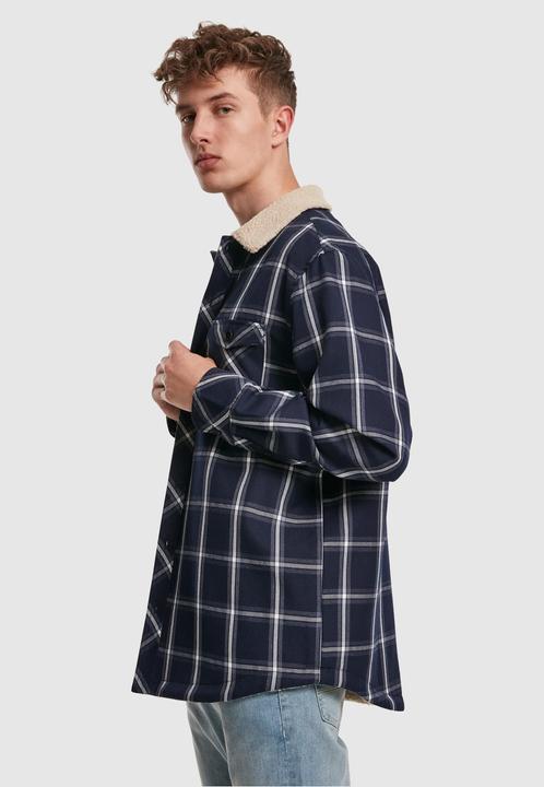 Actual product image Urban Classics Sherpa Lined Shirt Jacket (XXL)