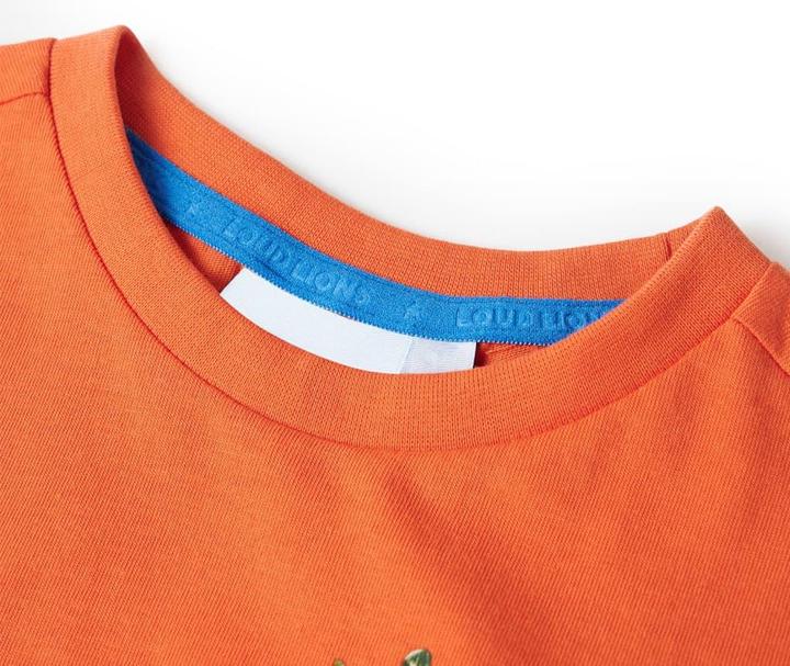 Immagine prodotto VidaXL Maglietta per bambini arancione chiaro 116,Materiale: 100 (116)