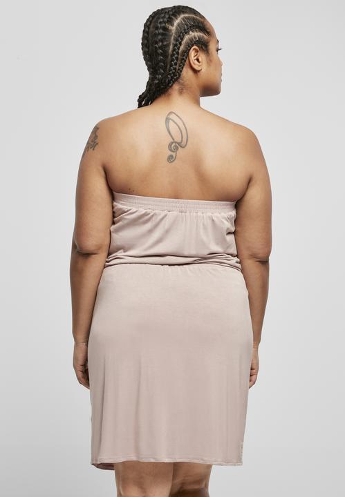 Actual product image Urban Classics Ladies Viscose Short Bandeau Dress (XL)