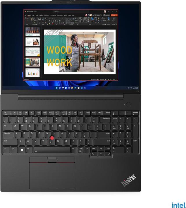 Produktbild Lenovo ThinkPad E16 Gen 1 21JN - Intel Core i5 1335U / 1.3 GHz - Win 11 Pro - Intel Iris Xe Graphics - 8 G (16", Intel Core i5-1335U, 8 GB, 256 GB, Eng. Int.)