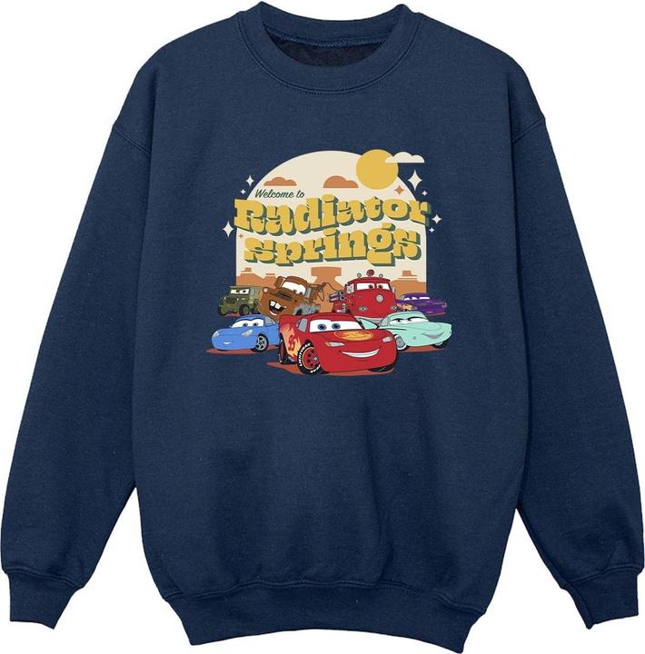 Disney Cars Radiator Springs Group Sweatshirt Jungen