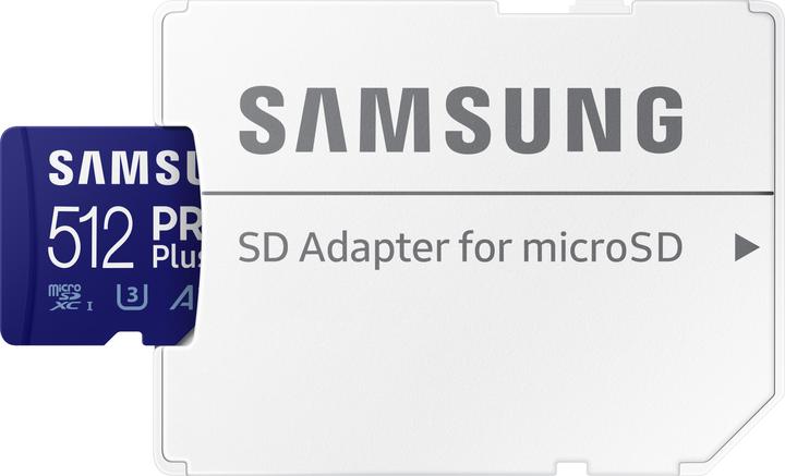 Productafbeelding Samsung Pro Plus (512 GB, microSDXC, U3, UHS-I)