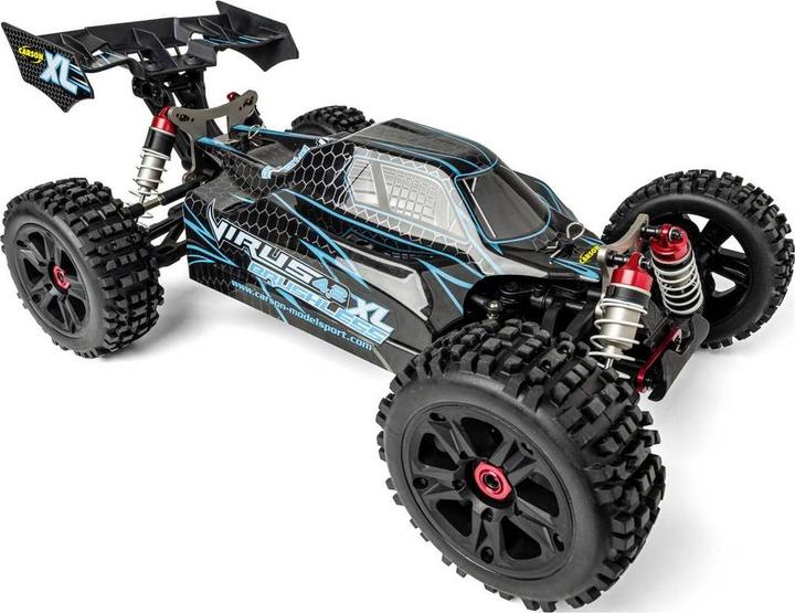 Produktbild Carson 1:8 Virus 4.2 XL 100% RTR schwarz/türkis (RTR Ready-to-Run)
