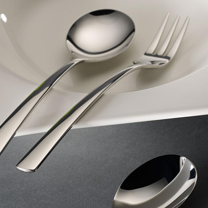 Image du produit Villeroy & Boch Set de spaghettis 4pcs, 2 cuillères & 2 fourchettes Daily Line Specials (4 pièce(s), Set de couverts)