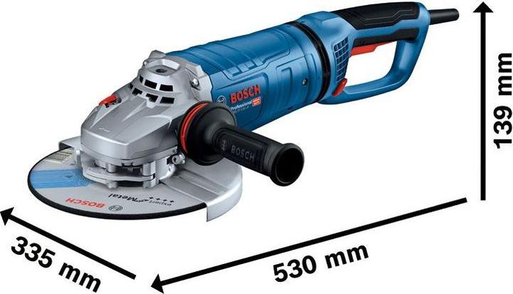 Actual product image Bosch Professional Angle grinder GWS 27-230 JR (230 mm)