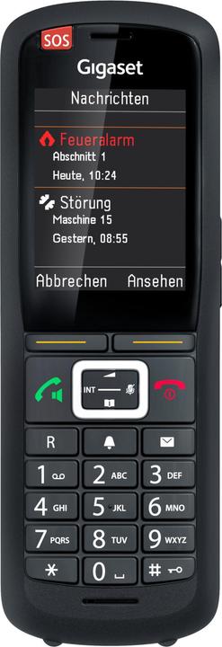 Image du produit Gigaset PRO R700H protéger PRO combiné DECT 6,1cm écran 2,4inch Détecteur de mouvement Bouton d'alarme SOS