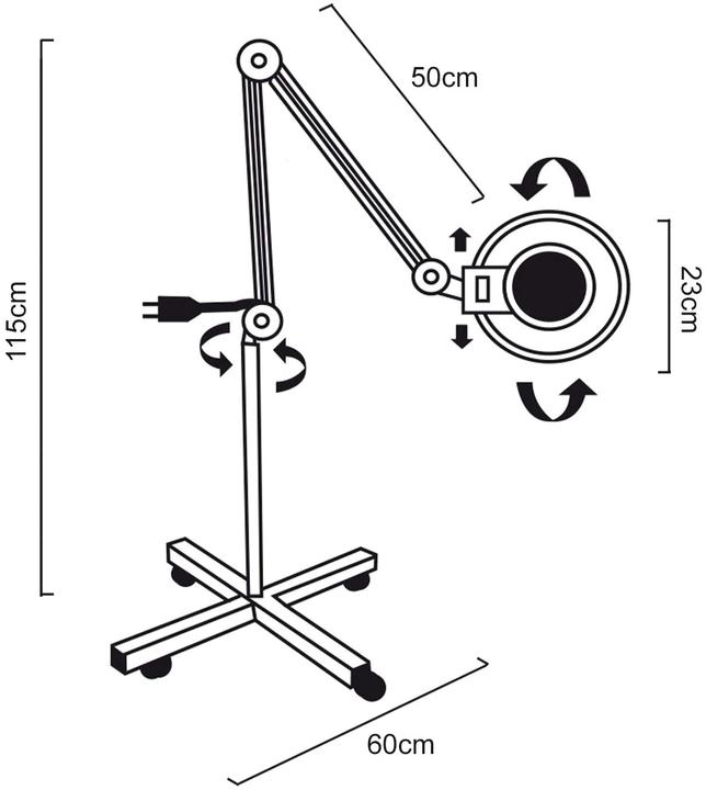 Produktbild Maclean Lupenlampe