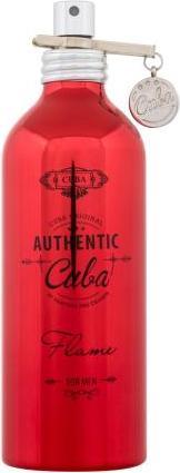 Actual product image Cuba Authentic Flame (Eau de toilette, 100 ml)