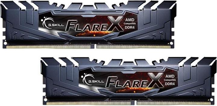 Actual product image G.Skill Atmintis Flare X, DDR4, 16 GB, 3200MHz, CL16 (F4-3200C16D-16GFX) (2 x 8GB, 3200 MHz, DDR4-RAM, DIMM)