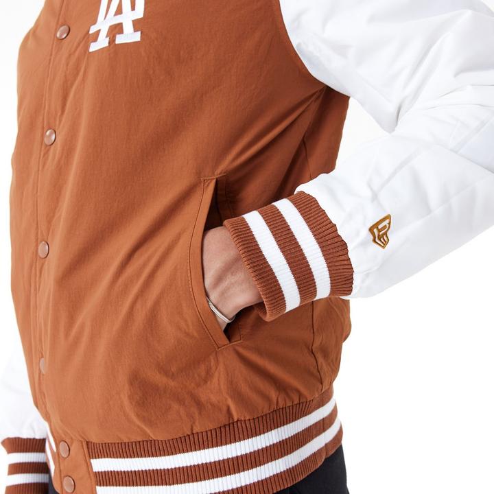 Actual product image New Era College Bomber Jacket - BACKPRINT LA Dodgers - S (S)