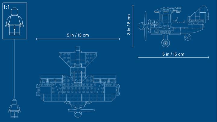Produktbild LEGO Tollkühner Flieger (31076, LEGO Creator 3-in-1)