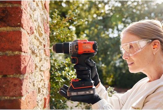 Actual product image Black & Decker Black and Decker Power Hammer Drill (Rechargeable battery operated)