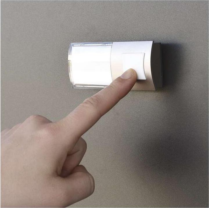 Immagine prodotto Emos Campanello senza fili P5763 per 3x AA, estensione del segnale (Funk)
