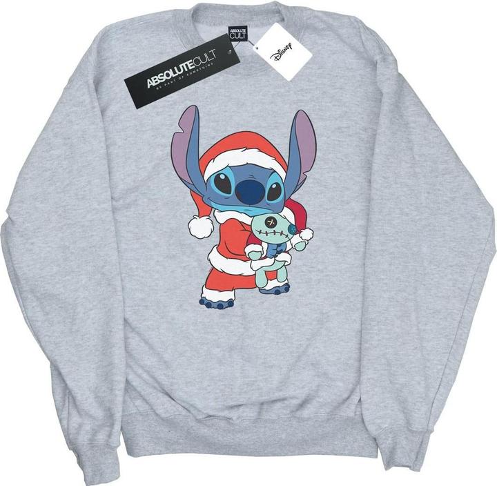 Disney Lilo And Stitch Stitch Christmas Sweatshirt (M)