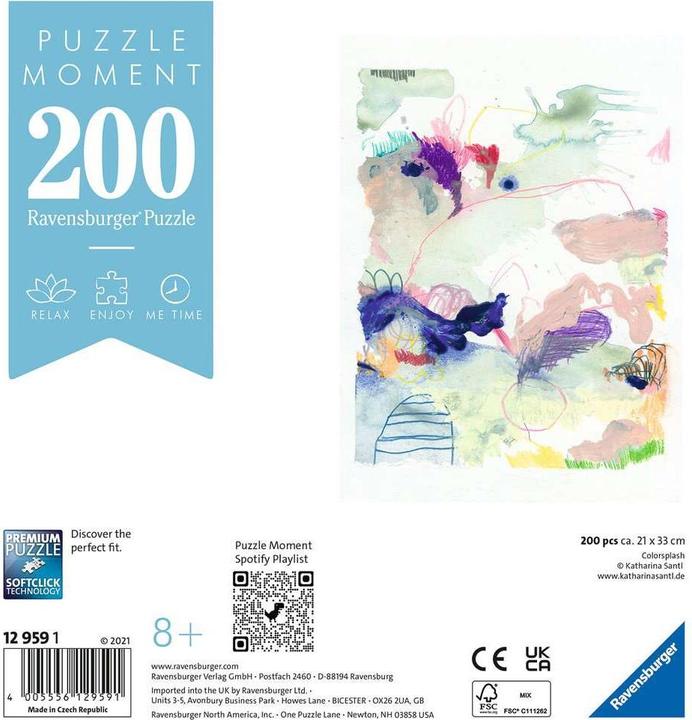 Produktbild Ravensburger Colorsplash (200 Teile)