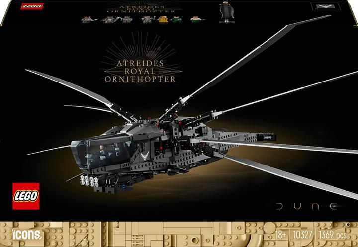 Produktbild LEGO Dune Atreides Royal Ornithopter (10327, LEGO Icons)