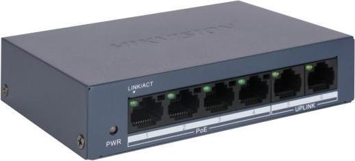 Actual product image Hikvision SWITCH DS-XS0106-P/Polish (6 Ports)