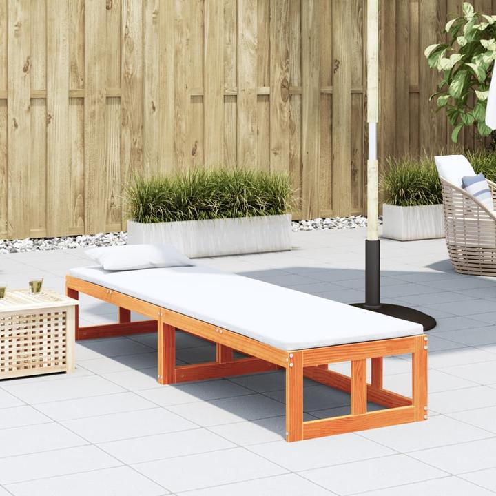 Actual product image VidaXL 2-in-1 garden sofa, extendable