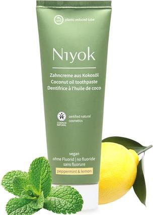 Produktbild Niyok Zahncreme Kokosöl Minze & Zitrone 75 ml (75 ml)
