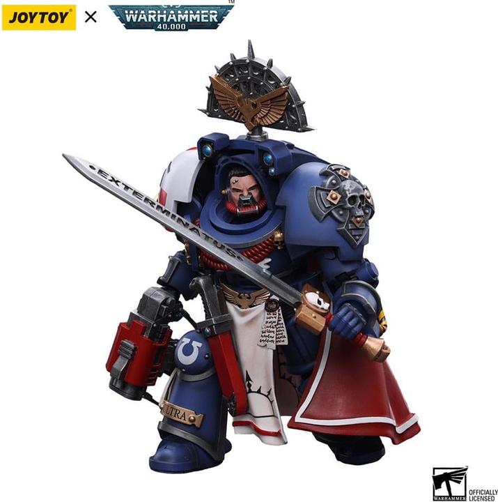 Produktbild Joy Toy Warhammer 40k figurine 1/18 Ultramarines Terminator Captain 12 cm