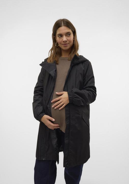 Actual product image Mamalicious Stand-up collar Elasticated cuffs Coat jacket (XS)