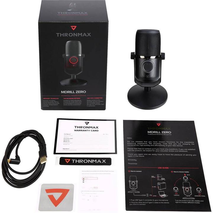 Produktbild Thronmax Mdrill Zero Kondensator Mikrofon