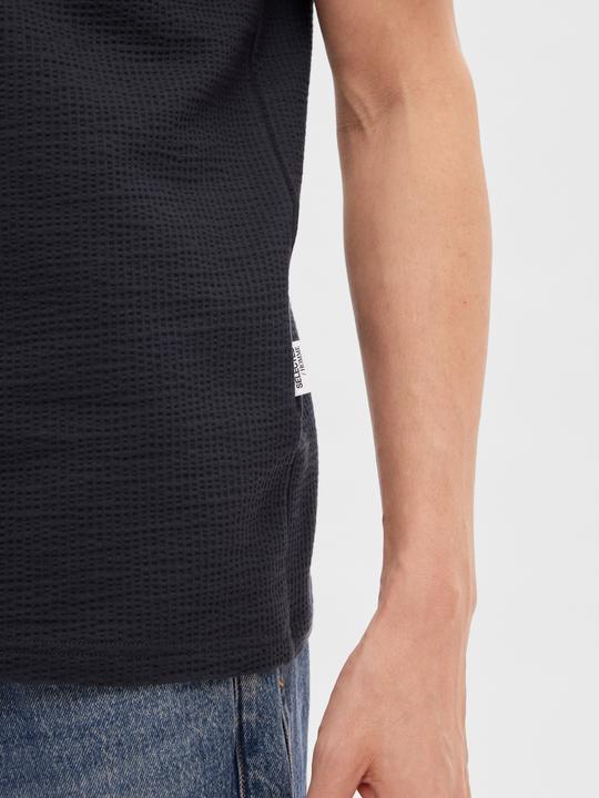 Immagine prodotto Selected Homme Maglietta in seersucker (L)