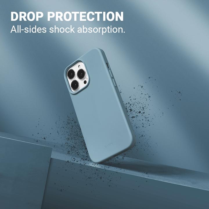 Actual product image Crong COLOR COVER - CASE IPHONE 13 PRO MAX (Blue) universal (Apple iPhone 13 Pro Max)