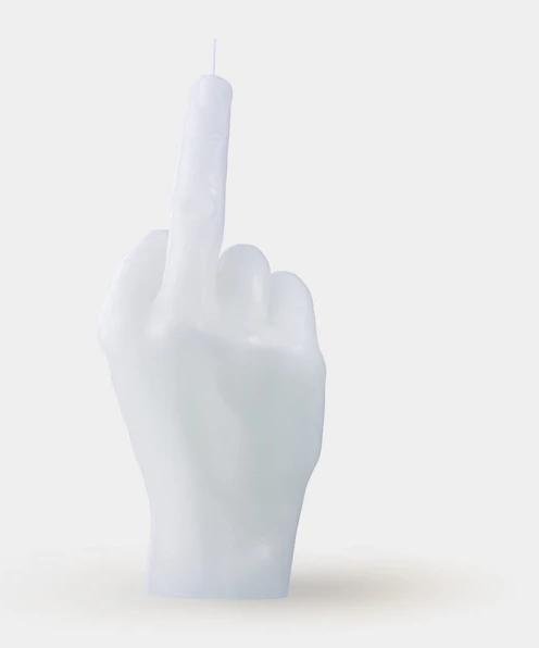 Actual product image Candle Hand Fck you (1 pcs.)
