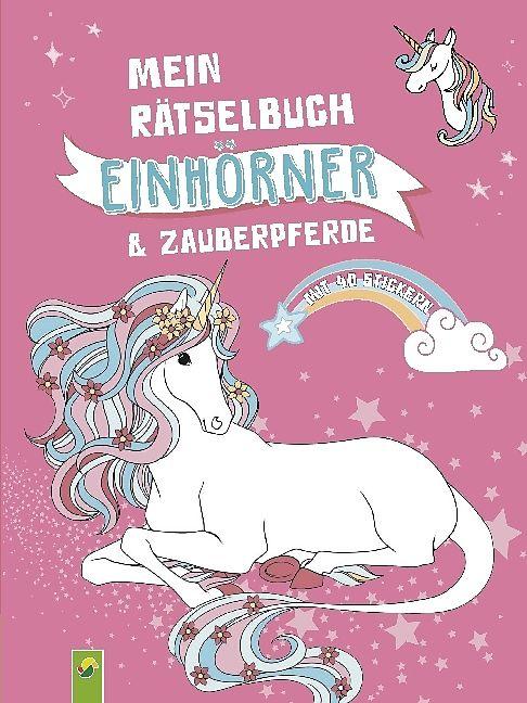 Produktbild Mein Rätselbuch Einhörner & Zauberpferde (Deutsch)